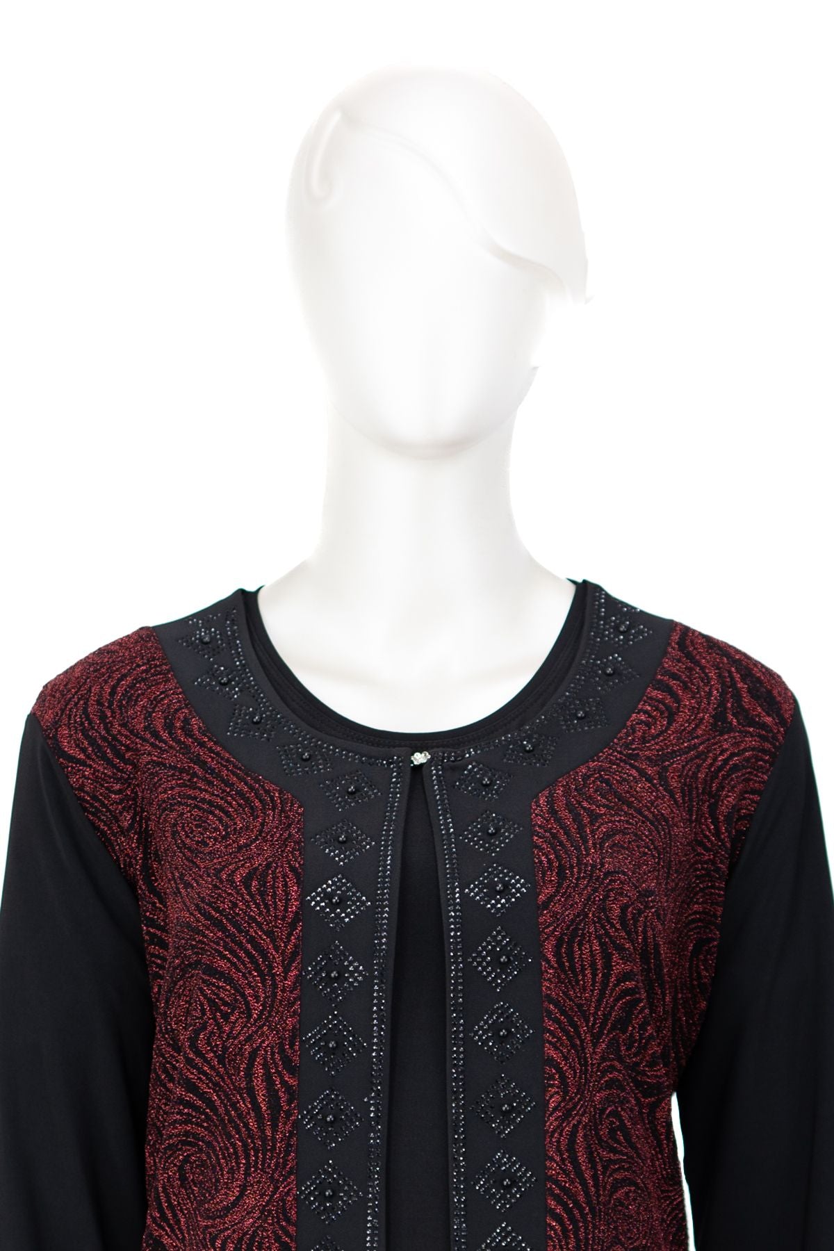 Kadın Sandy Kumaş içli Dışlı Takım Anne Abiye Elbise Şık Simli ve Broşlu Tam Kalıp Likralı